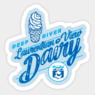 Laurentian View Dairy Sticker